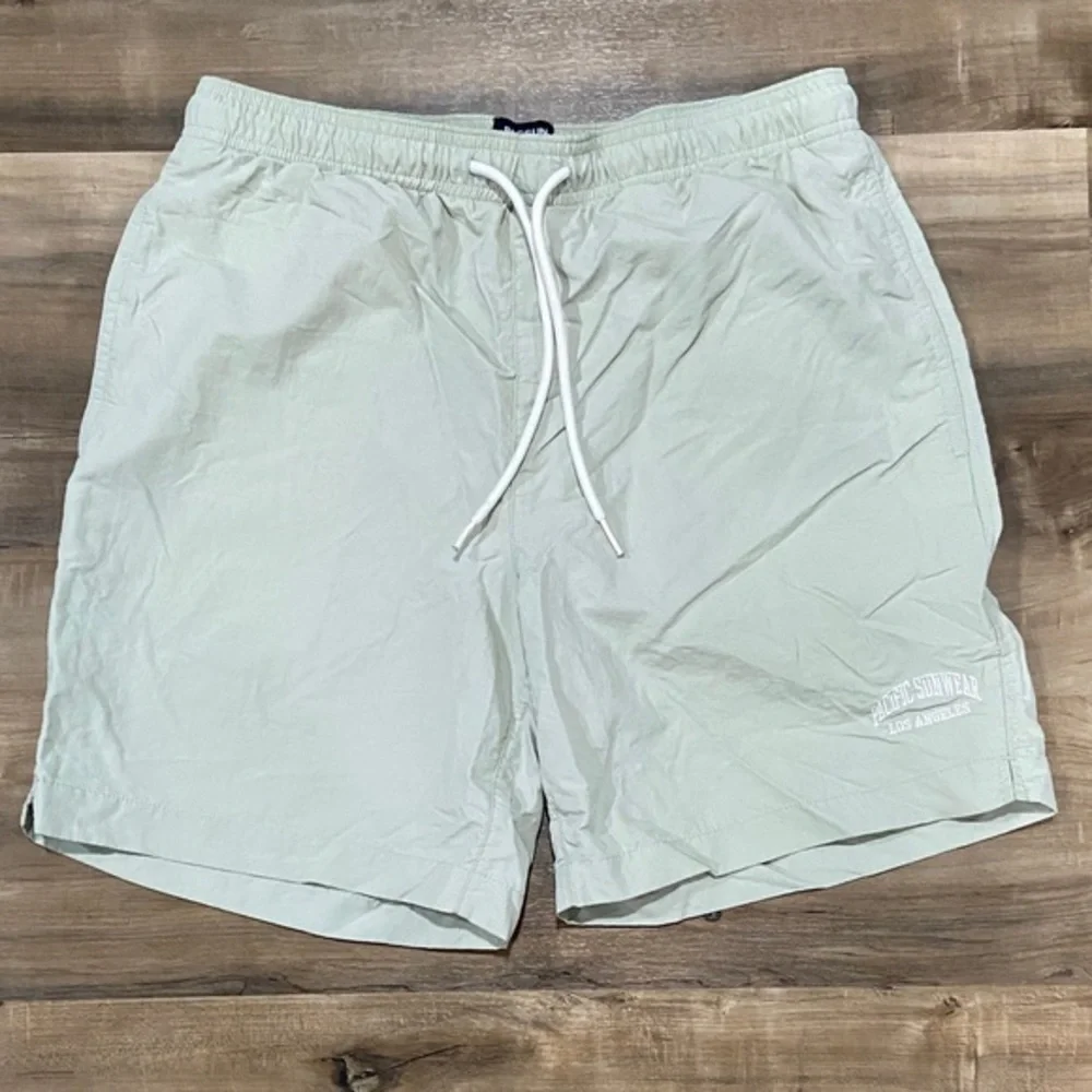 PacSun Mint Green Swim Trunks Small